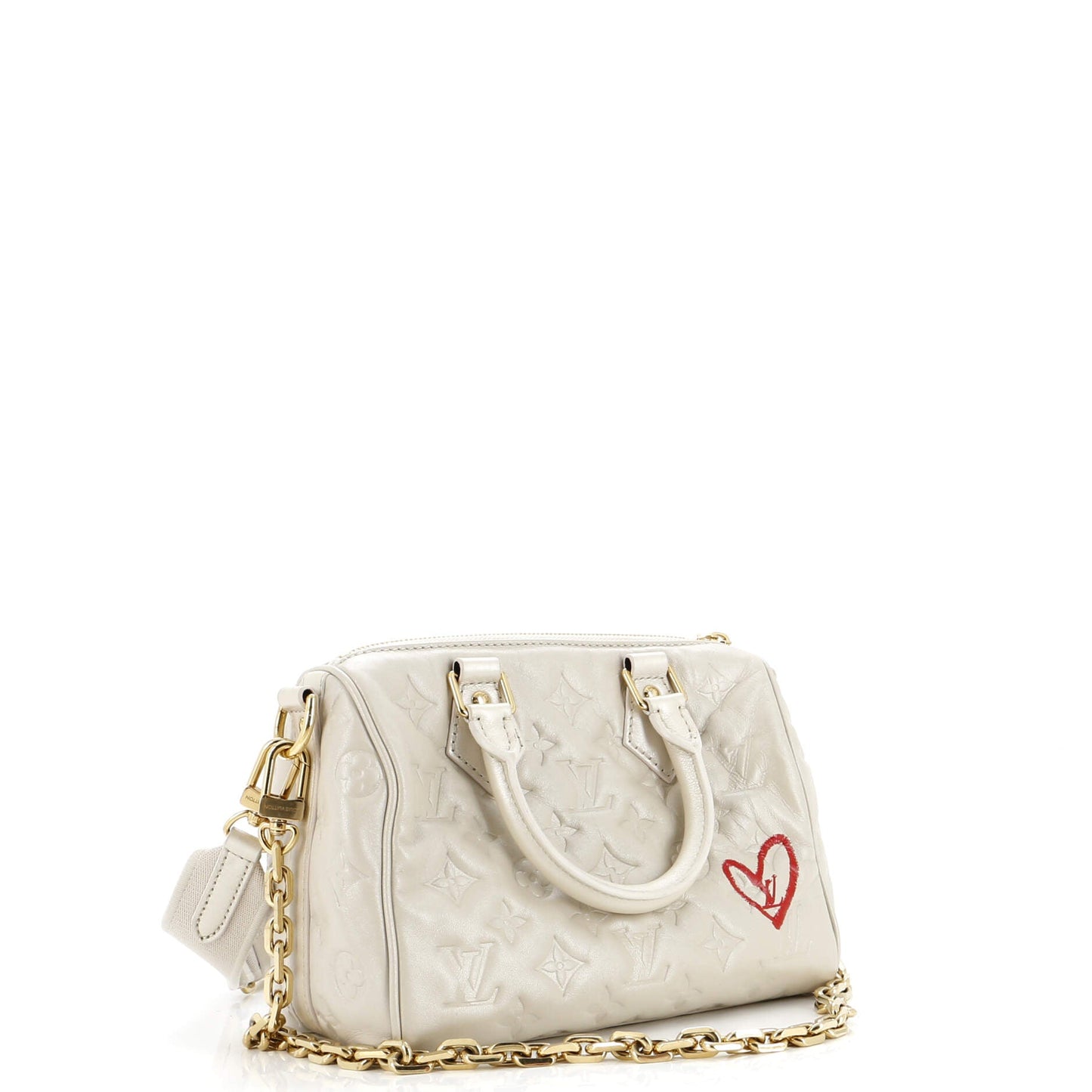 Louis Vuitton Speedy Bandouliere Bag Limited Edition Fall In Monogram Shoulder Bag Lambskin 223026922