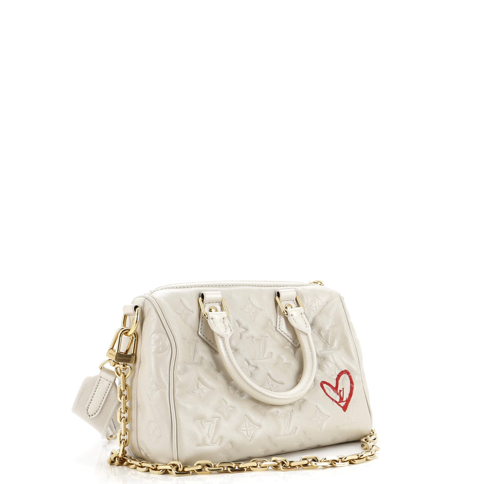 Louis Vuitton Speedy Bandouliere Bag Limited Edition Fall In Monogram Shoulder Bag Lambskin 223026922