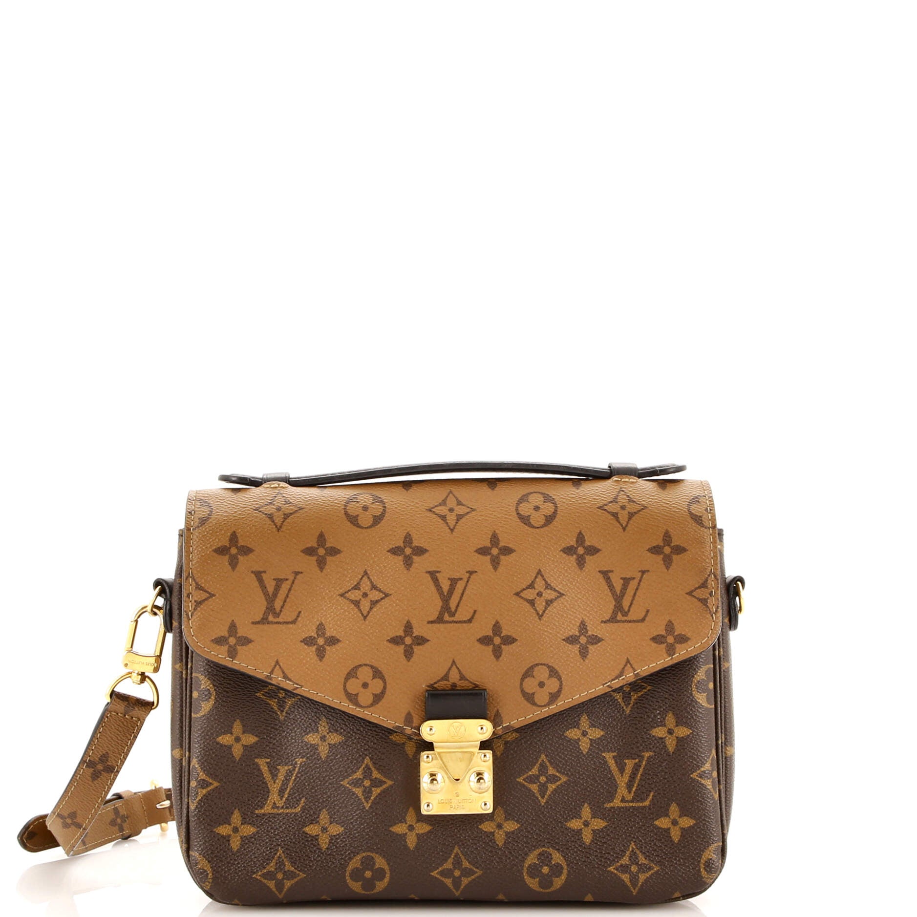 Louis Vuitton Pochette Metis Reverse Shoulder Bag Canvas Monogram Canvas 3027021