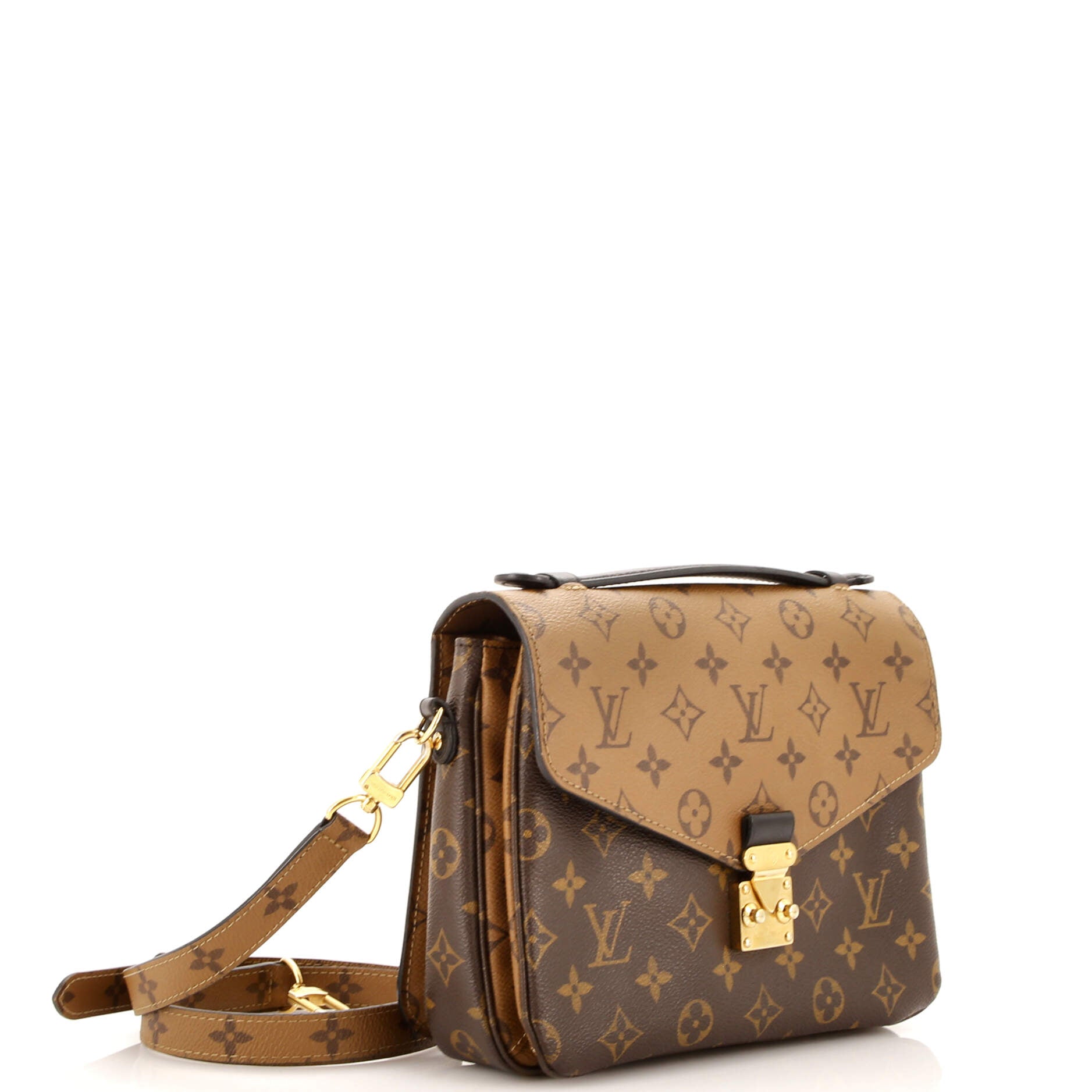 Louis Vuitton Pochette Metis Reverse Shoulder Bag Canvas Monogram Canvas 3027021