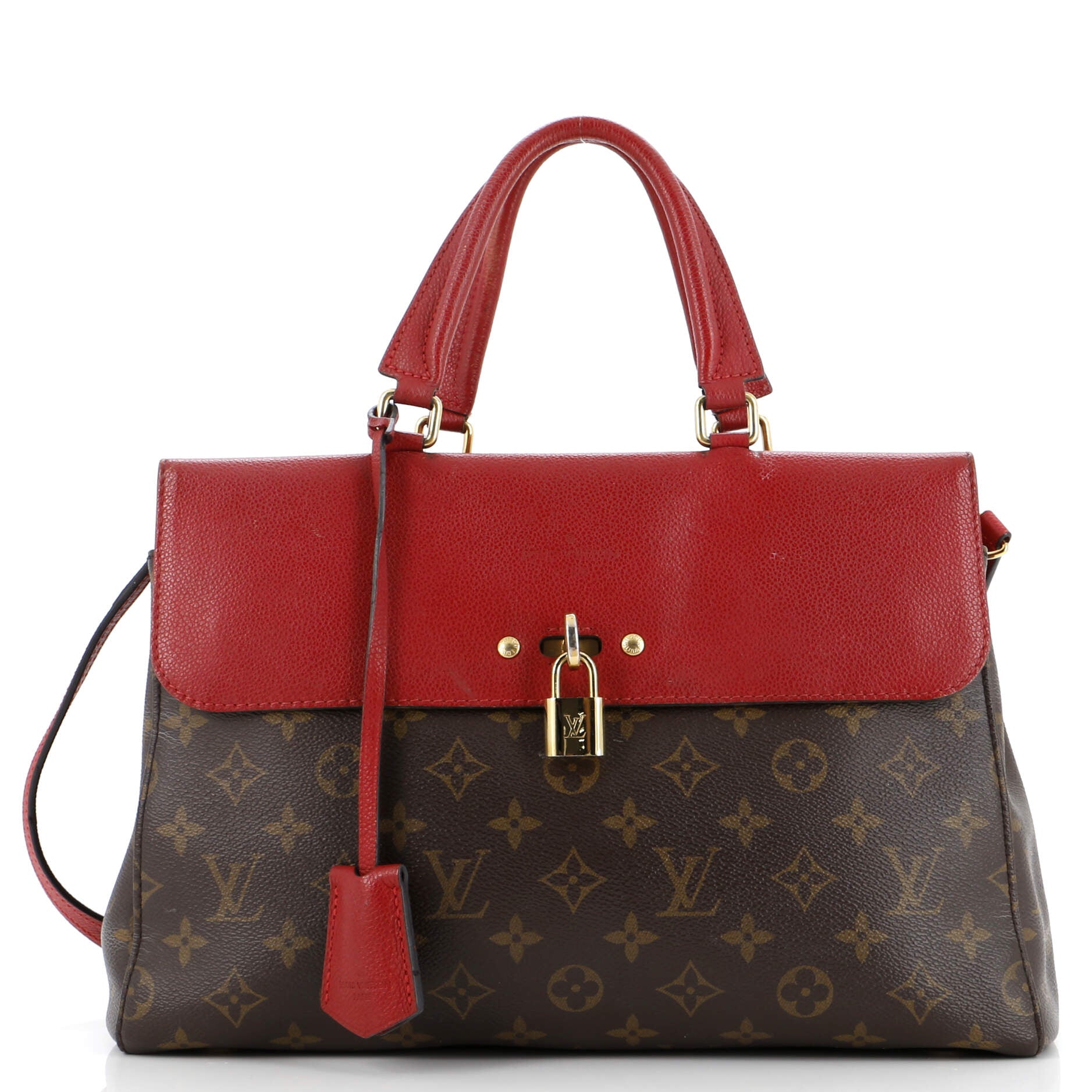 Louis Vuitton Venus Handbag And Leather Canvas Travel Bag