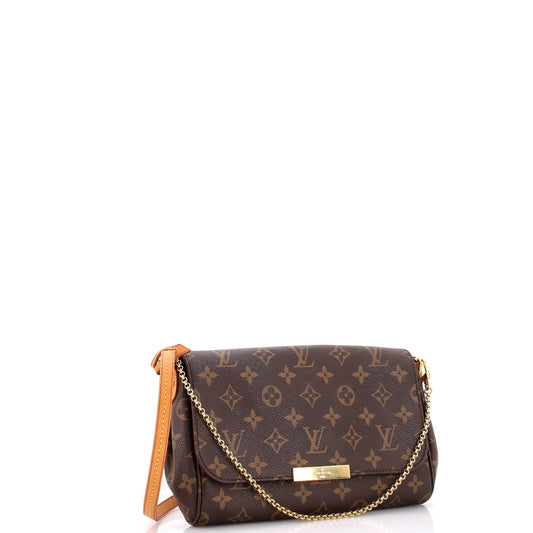 Louis Vuitton Favorite Handbag Mm Canvas Monogram Travel Bag Canvas Mm3028042