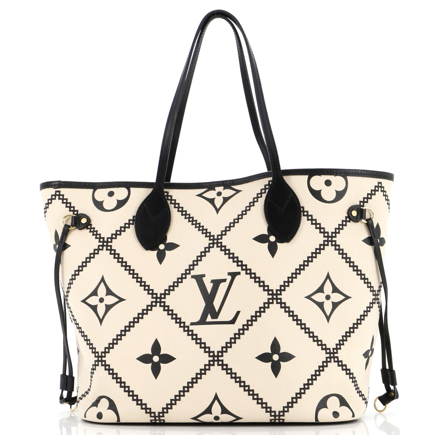 Louis Vuitton Neverfull Nm Tote Empreinte Giant Broderies Mm Monogram Tote Bag