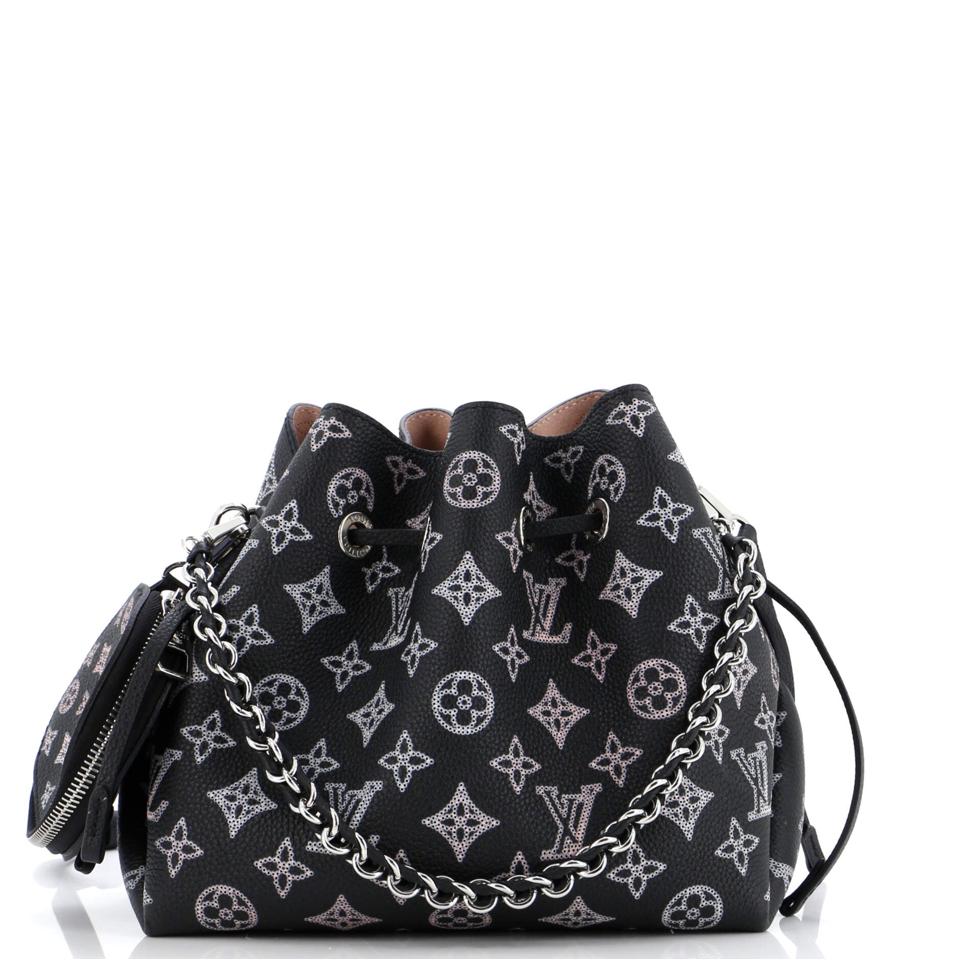 Louis Vuitton Bella Bag Flight Mode Mahina Leather Bucket Bucket Bag Leather 3028301