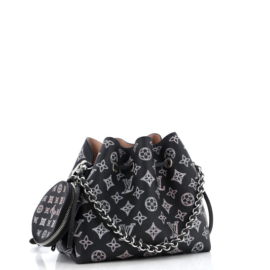 Louis Vuitton Bella Bag Flight Mode Mahina Leather Bucket Bucket Bag Leather 3028301