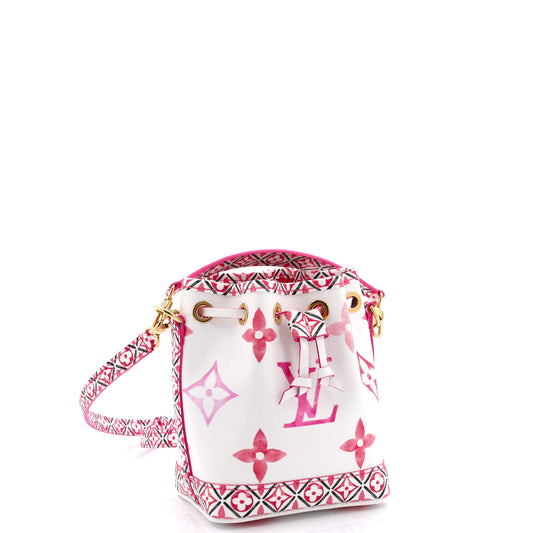 Louis Vuitton Noe Nm Handbag By The Pool Watercolor Monogram Bucket Bucket Bag