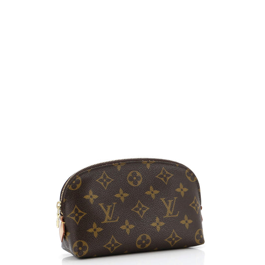 Louis Vuitton Cosmetic Pouch Handbag Canvas Monogram Travel Bag Canvas 3029221