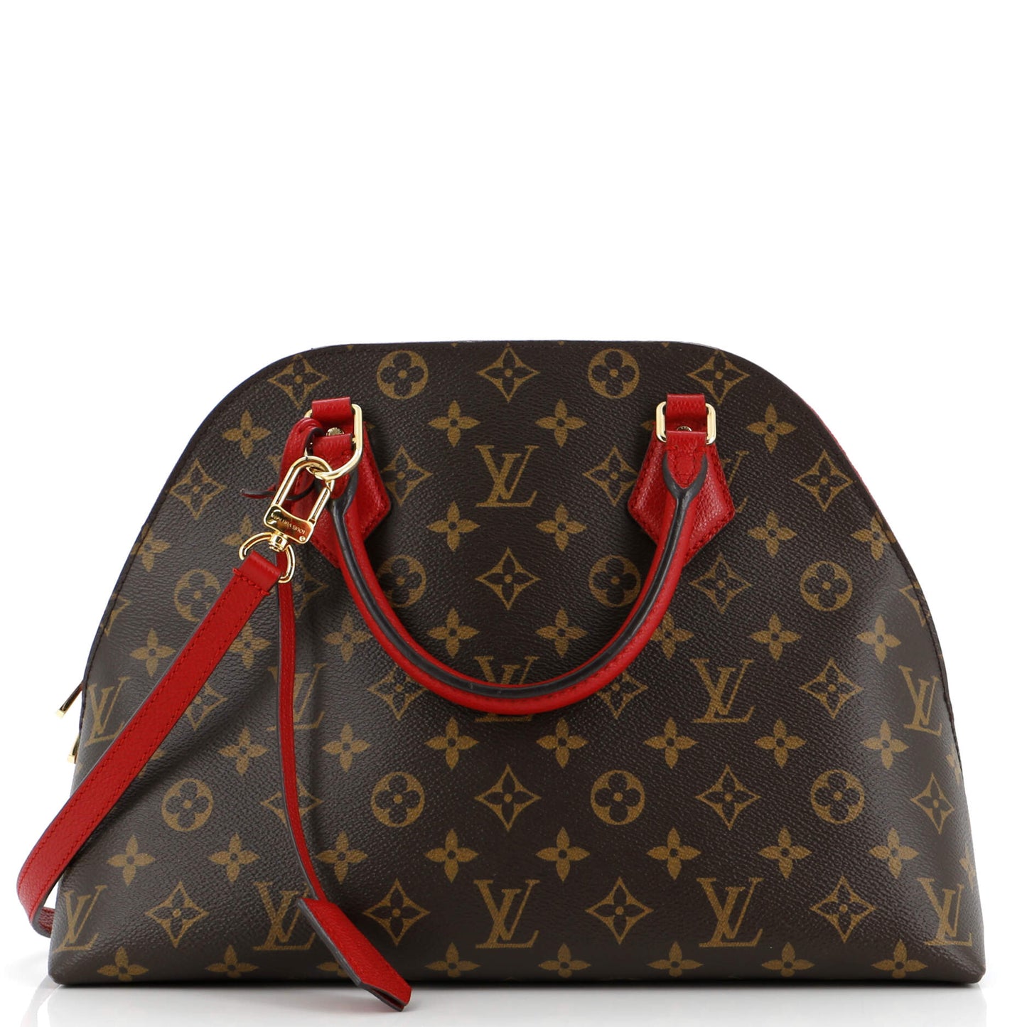 Louis Vuitton Alma Bnb Handbag Canvas Monogram Travel Bag