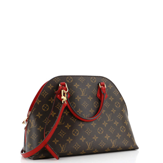 Louis Vuitton Alma Bnb Handbag Canvas Monogram Travel Bag