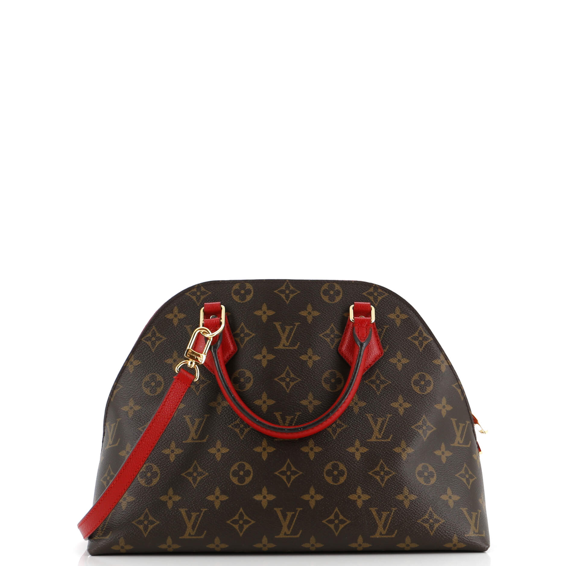 Louis Vuitton Alma Bnb Handbag Canvas Monogram Travel Bag