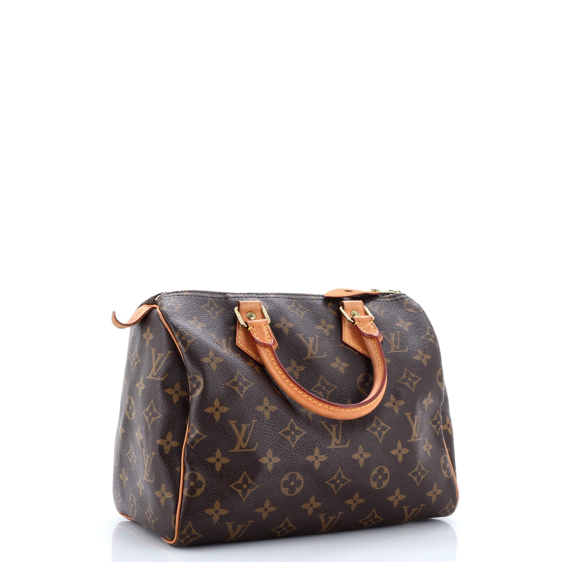 Louis Vuitton Speedy Handbag Canvas Monogram Travel Bag Canvas 253031333