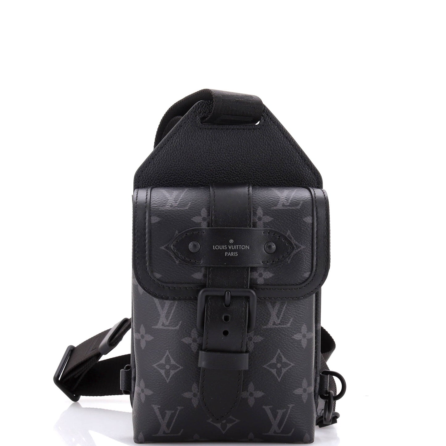 Louis Vuitton Saumur Slingbag Eclipse Canvas Monogram Crossbody Bag