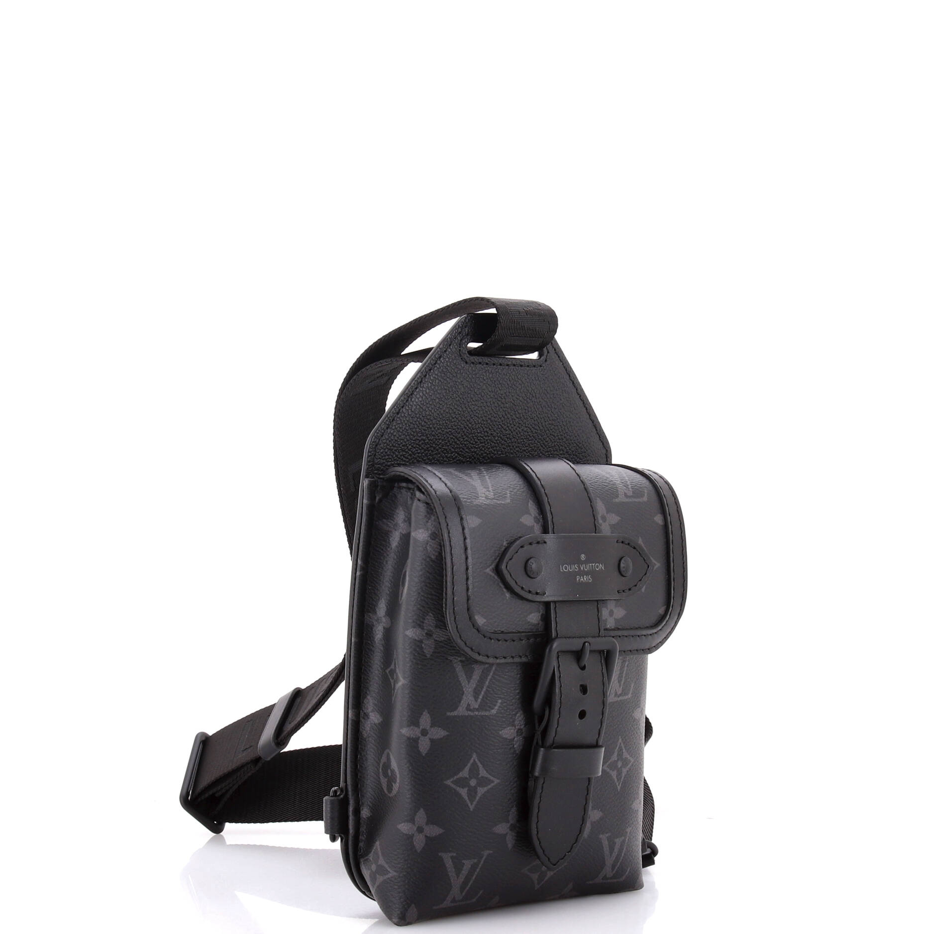 Louis Vuitton Saumur Slingbag Eclipse Canvas Monogram Crossbody Bag