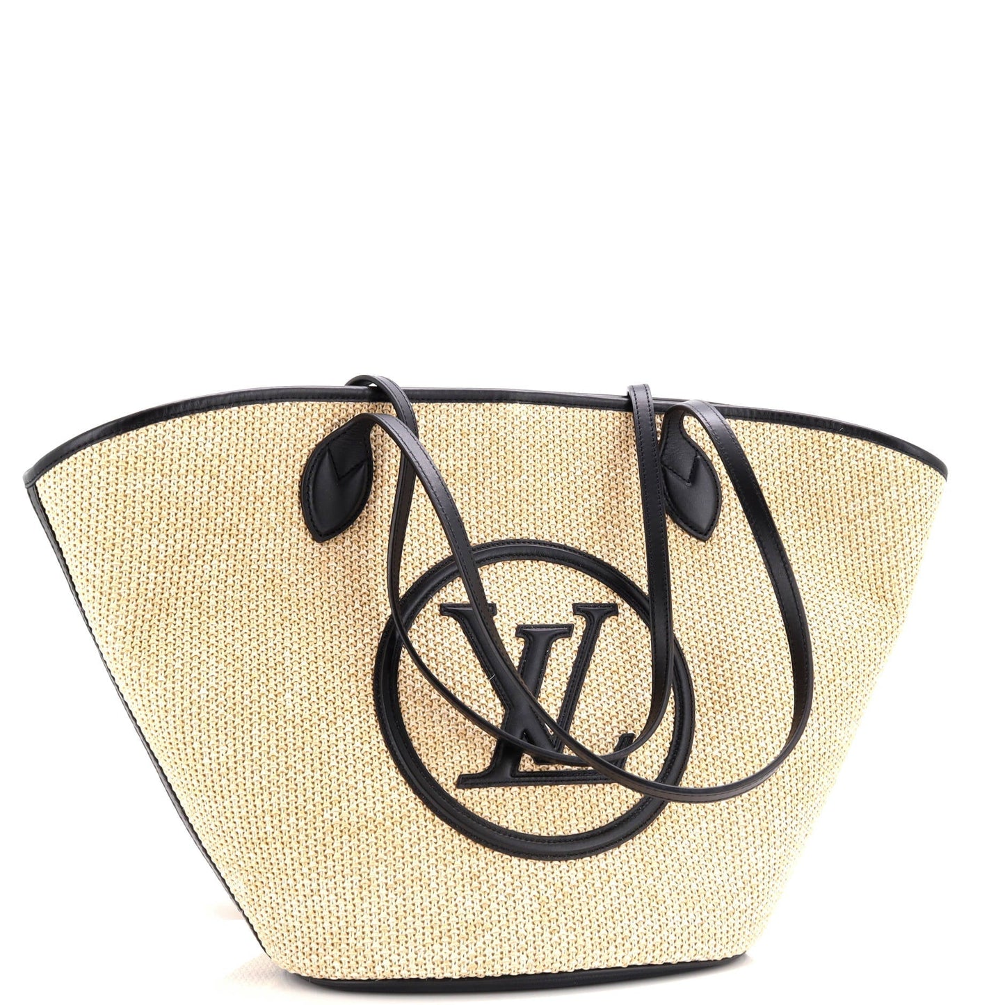 Louis Vuitton Saint Jacques Nm Handbag And Leather Raffia Shoulder Bag Leather 30315312