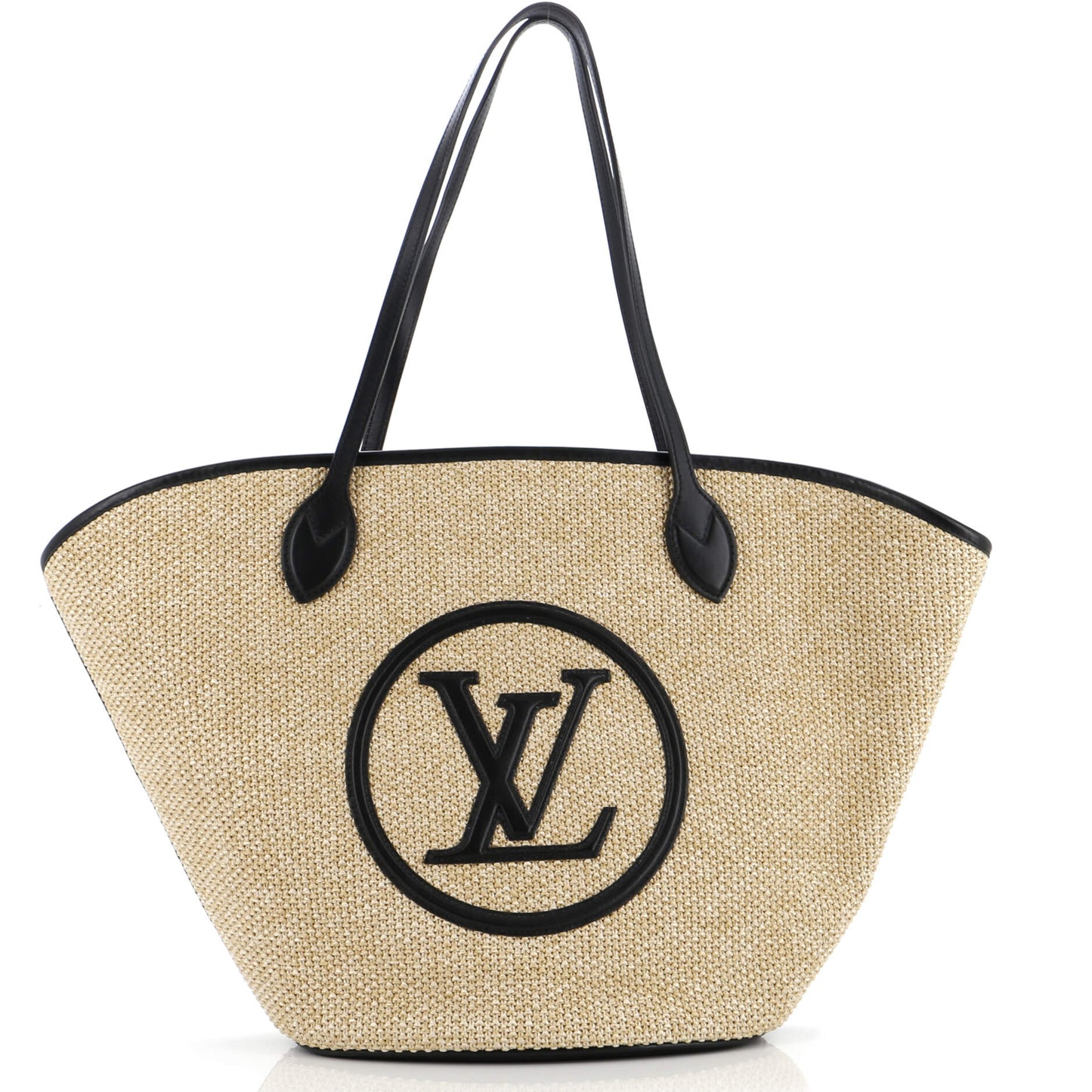 Louis Vuitton Saint Jacques Nm Handbag And Leather Raffia Shoulder Bag Leather 303153217