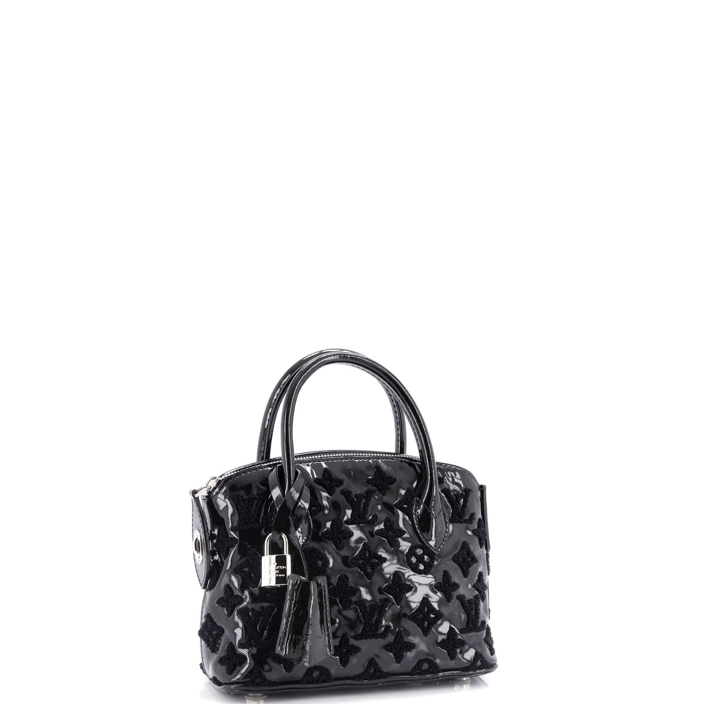 Louis Vuitton Fascination Lockit Handbag Patent Lambskin Bb Tote Bag
