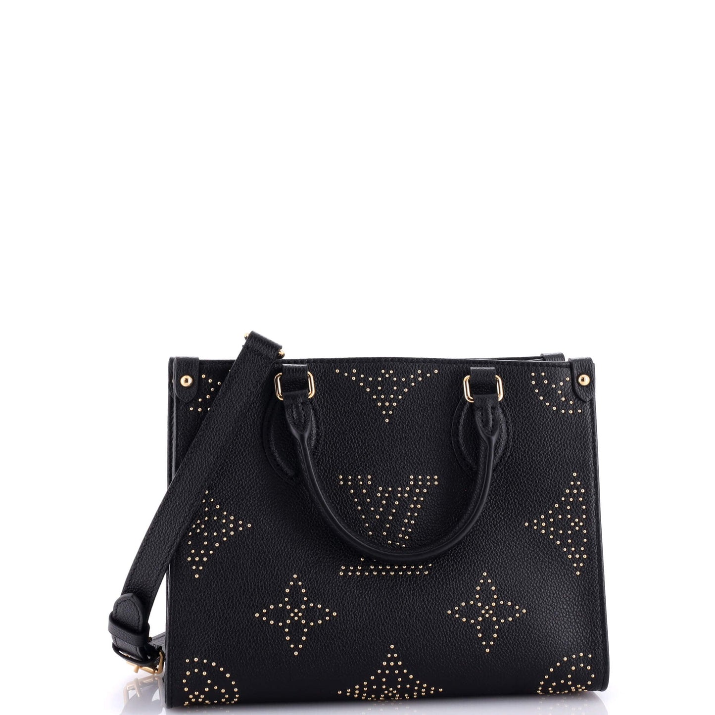 Louis Vuitton Onthego Tote Studded Giant Pm Leather Monogram Tote Bag