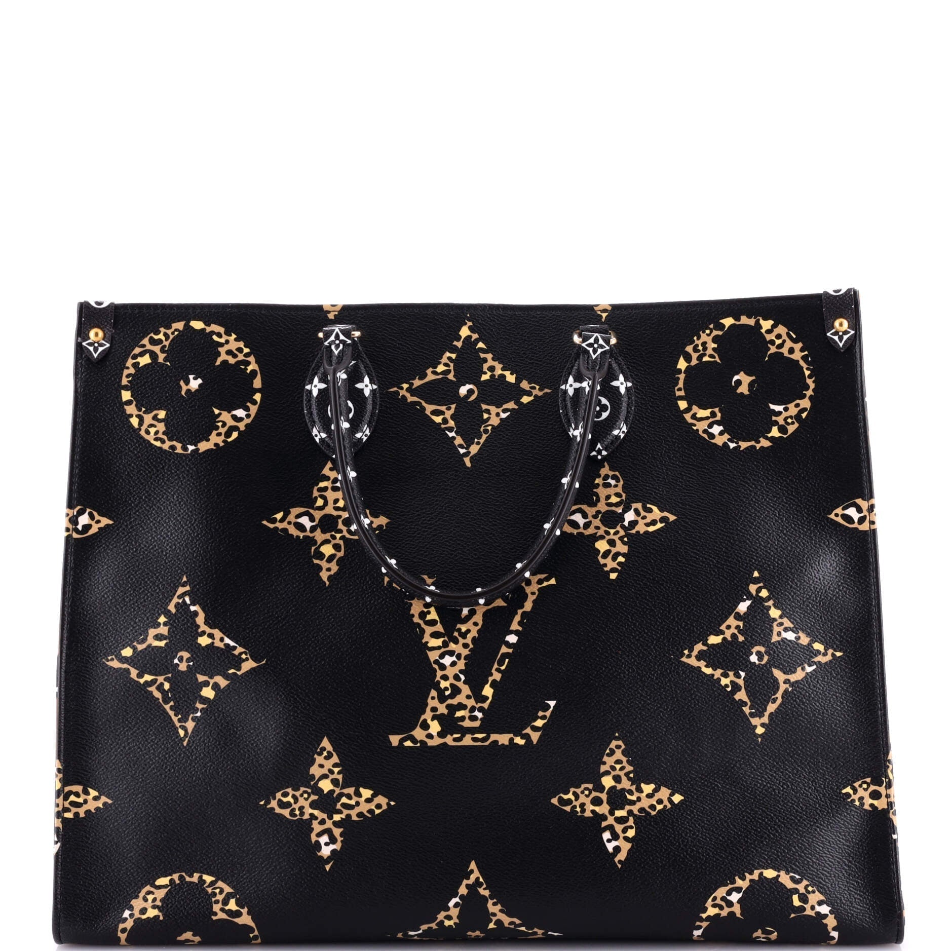 Louis Vuitton Onthego Tote Limited Edition Jungle Giant Gm Monogram Tote Bag