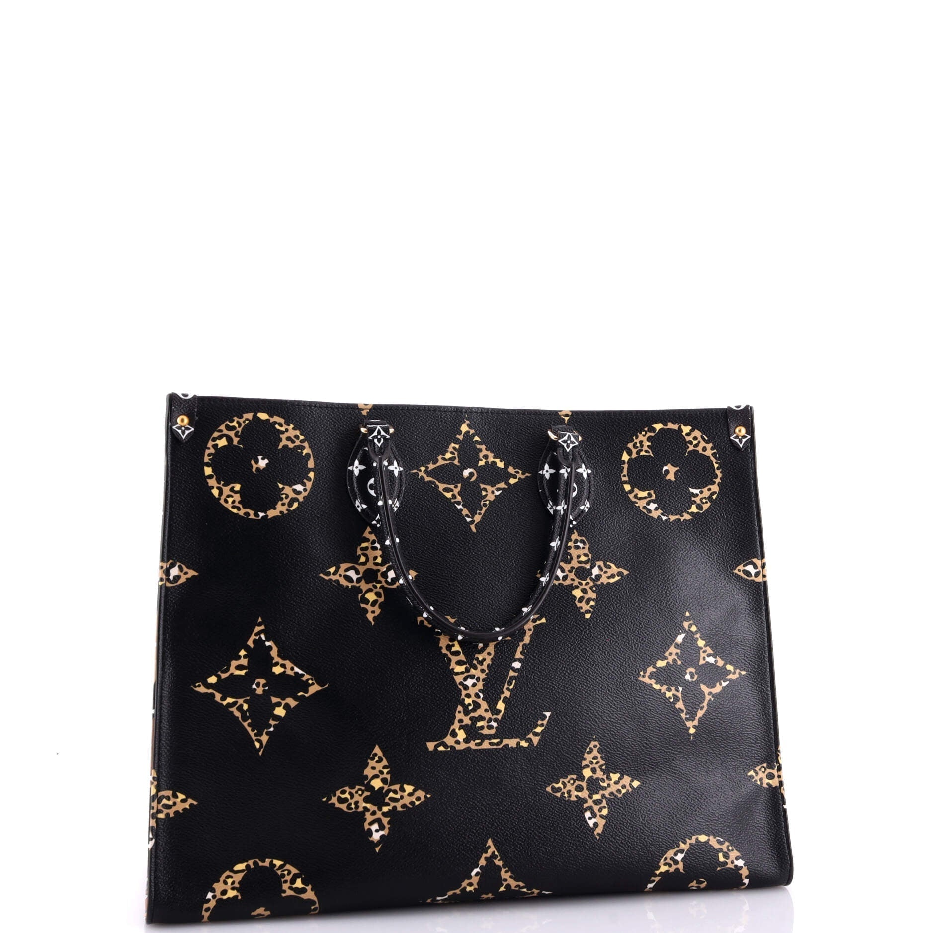 Louis Vuitton Onthego Tote Limited Edition Jungle Giant Gm Monogram Tote Bag