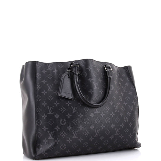 Louis Vuitton Grand Sac Bag Eclipse Canvas Monogram Tote Bag Canvas 303153248