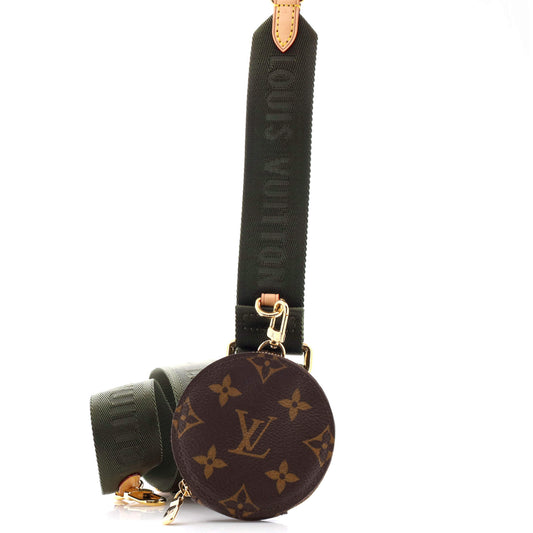 Louis Vuitton Multi Pochette Accessoires Bandouliere Shoulder Strap With Canvas Monogram Shoulder Ba Canvas 3031533