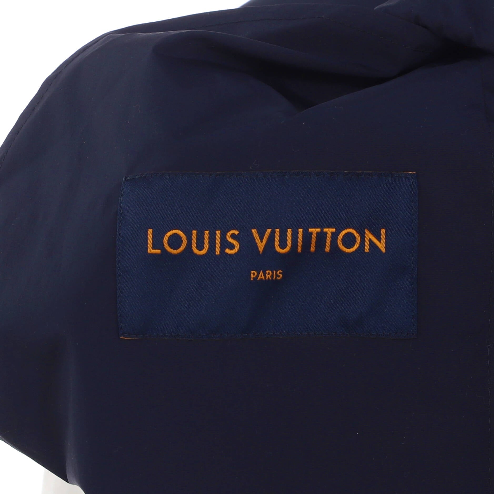 Louis Vuitton Men Hooded Sling Bag Windbreaker Polyamide Crossbody Bag