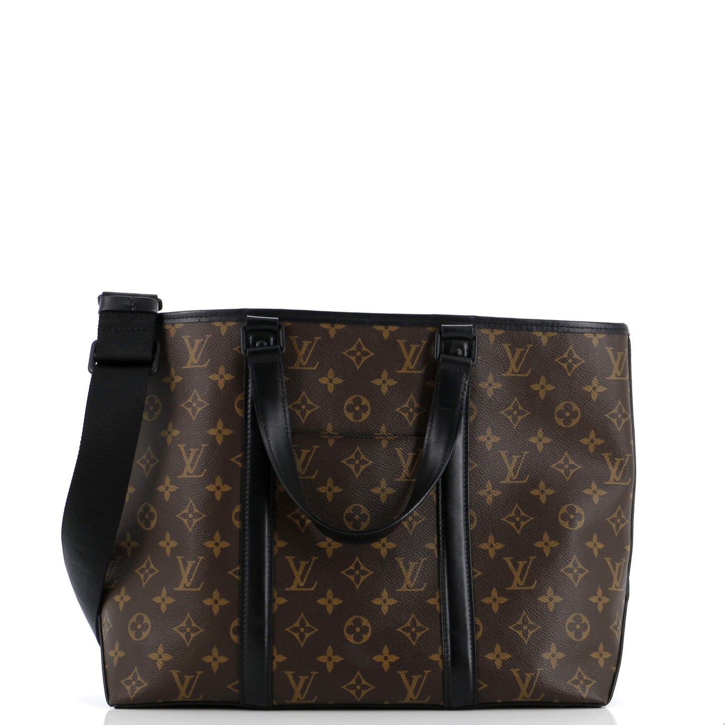 Louis Vuitton Weekend Tote Macassar Pm Canvas Monogram Tote Bag Canvas Pm3031536