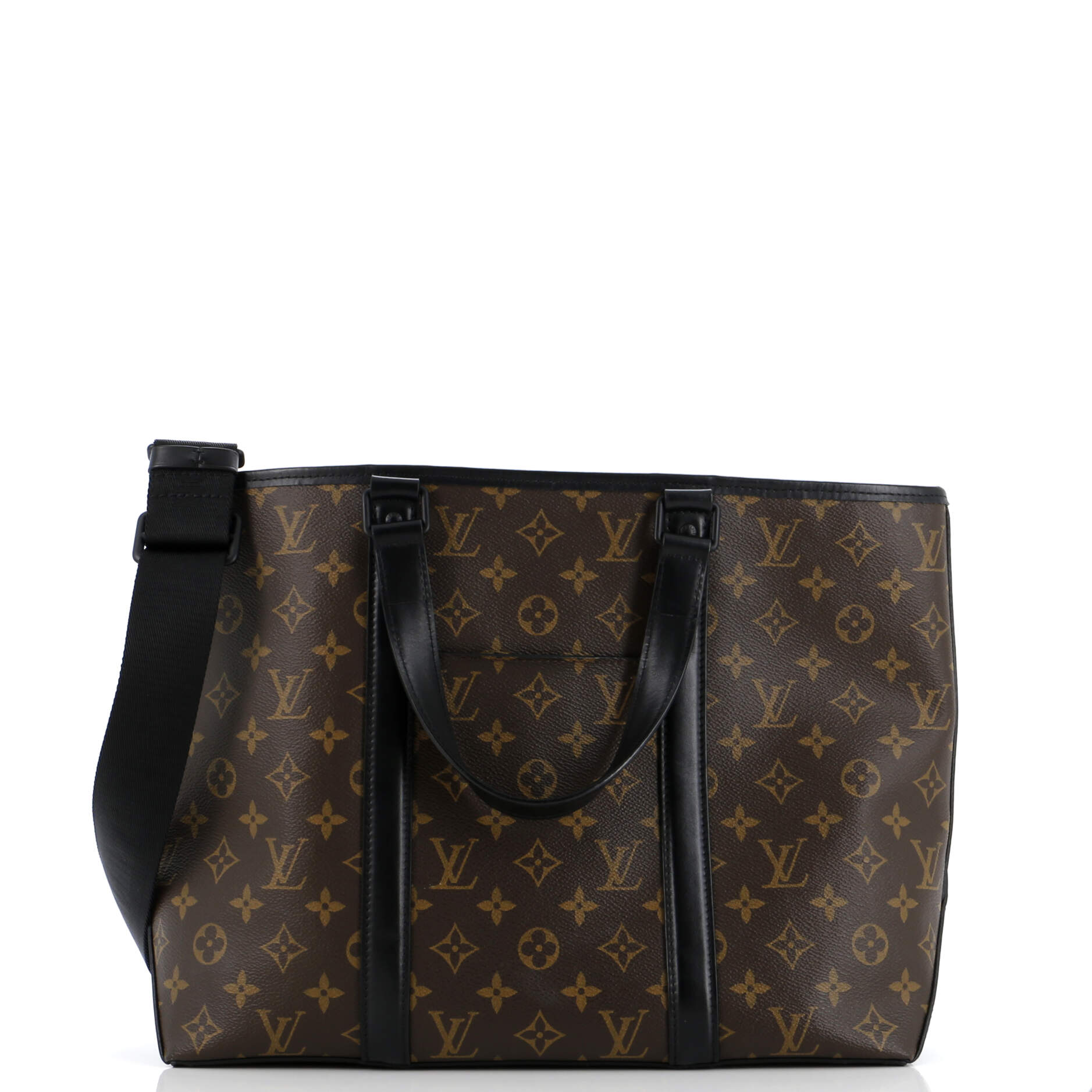 Louis Vuitton Weekend Tote Macassar Pm Canvas Monogram Tote Bag Canvas Pm3031536