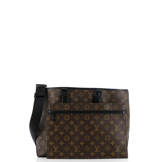 Louis Vuitton Weekend Tote Macassar Pm Canvas Monogram Tote Bag Canvas Pm3031536