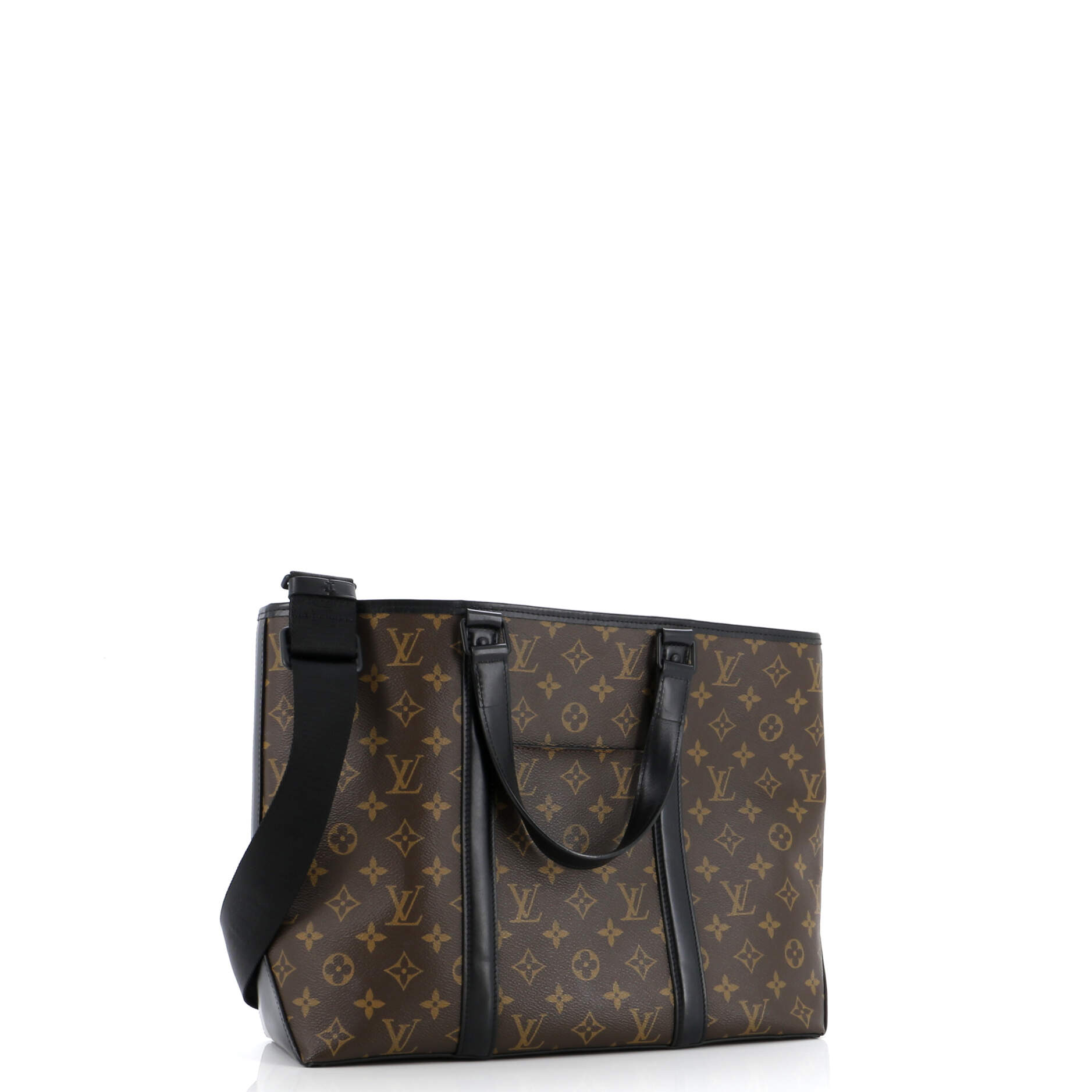 Louis Vuitton Weekend Tote Macassar Pm Canvas Monogram Tote Bag Canvas Pm3031536