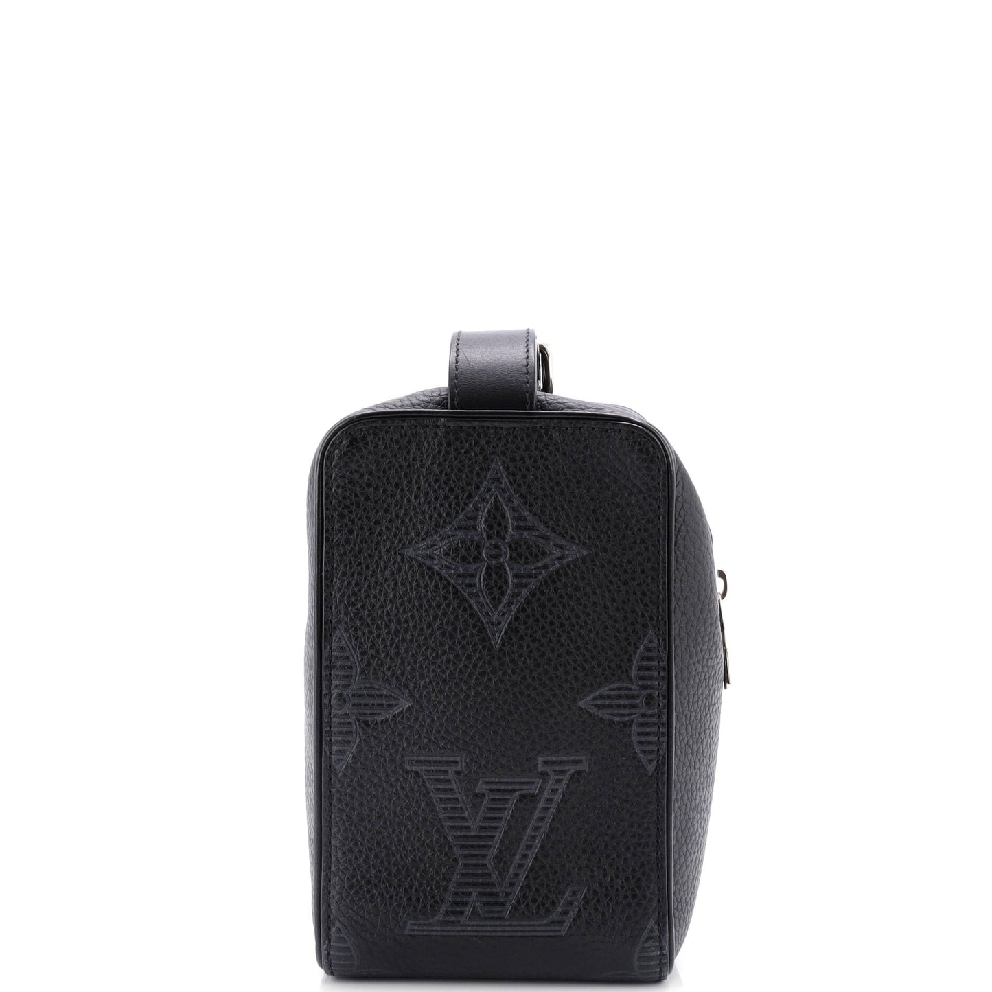 Louis Vuitton Wash Pouch Shadow Giant Taurillon Clutch Bag Leather Monogram Leather 30315375