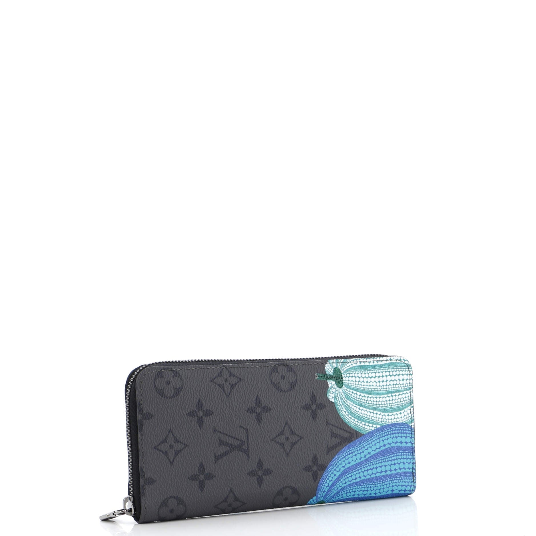 Louis Vuitton Zippy Wallet Yayoi Kusama Pumpkins Reverse Eclipse Canvas Monogram Shoes