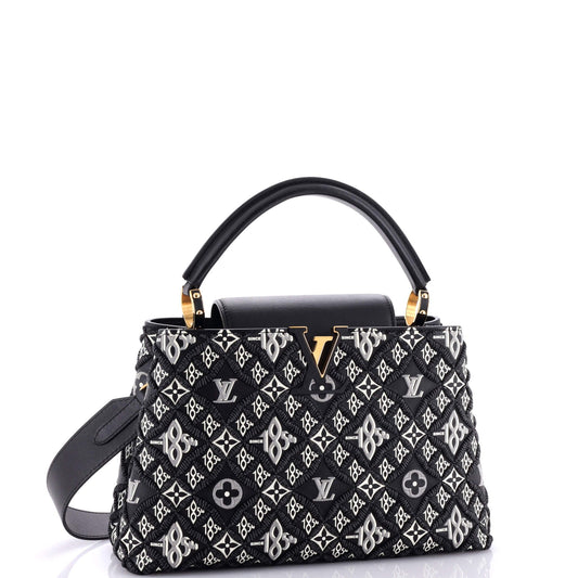 Louis Vuitton Capucines Bag Limited Edition Since Calfskin Pm Monogram Shoulder Bag