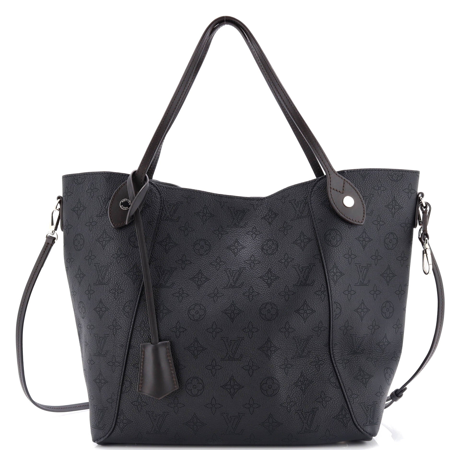 Louis Vuitton Hina Handbag Mahina Mm Leather Shoulder Bag