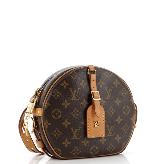 Louis Vuitton Boite Chapeau Souple Bag Mm Canvas Monogram Shoulder Bag Canvas Mm3032233