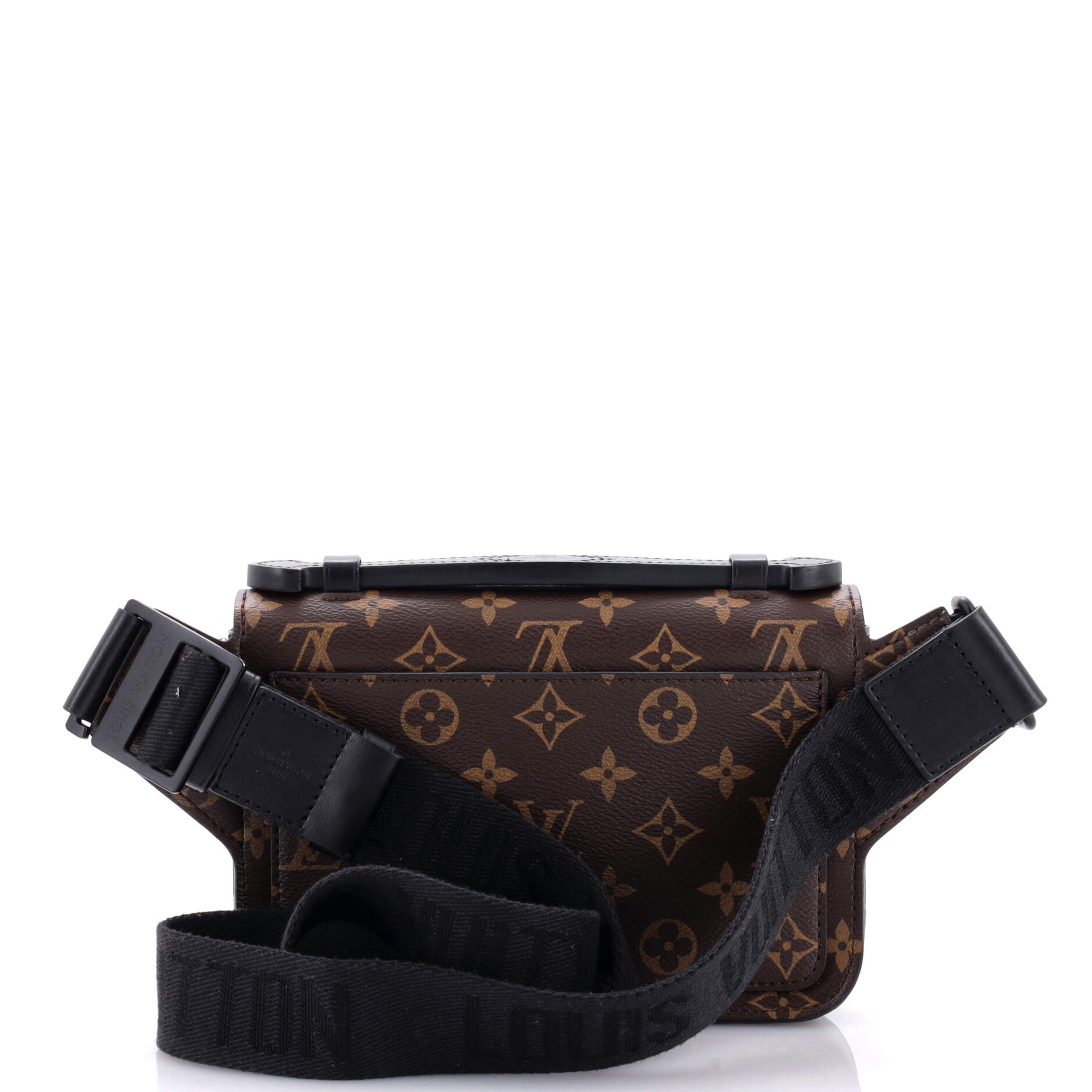 Louis Vuitton Lock Sling Bag Macassar Canvas Monogram Crossbody Bag Canvas 3032371