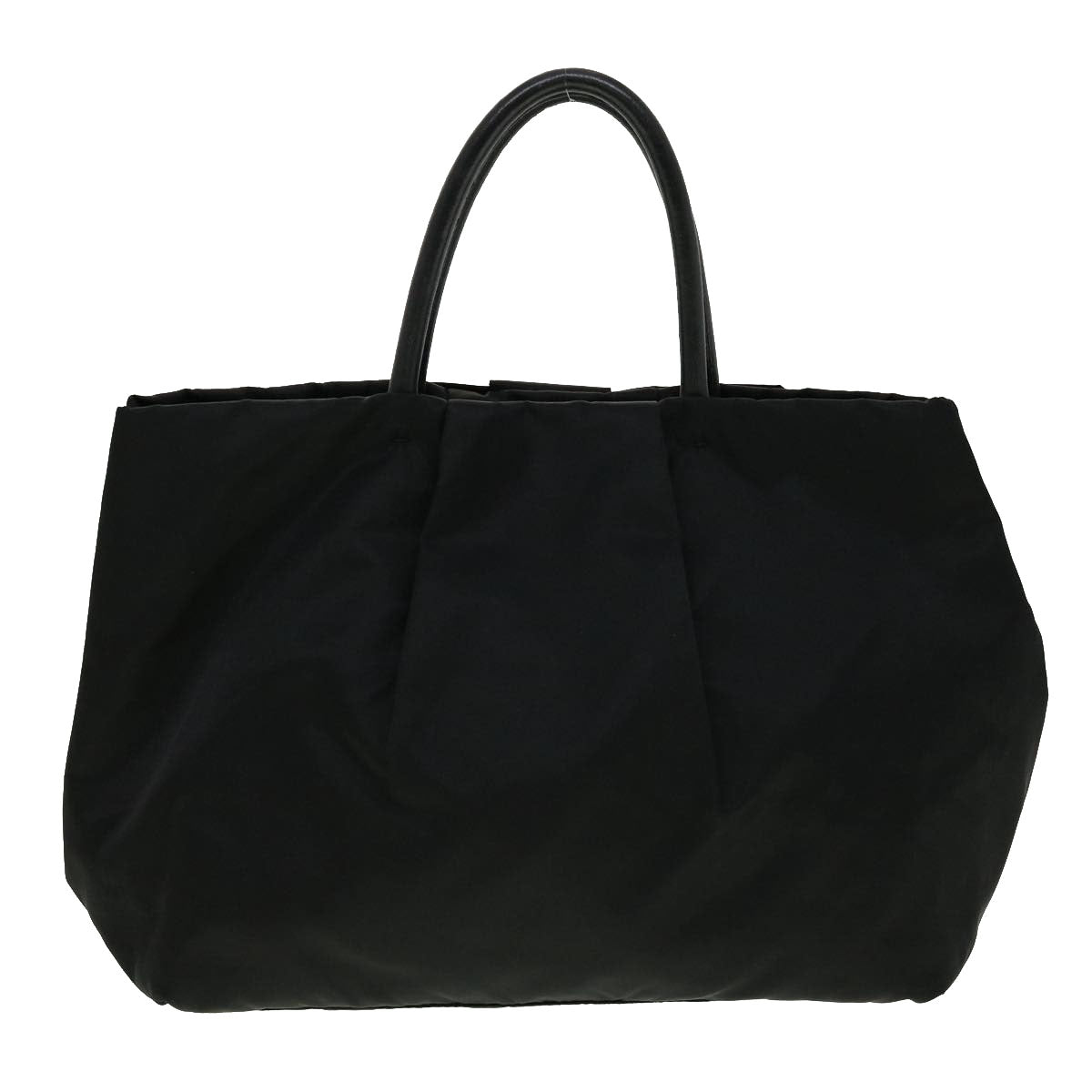Prada Hand Bag Nylon Black Travel Bag Bag Black 30324