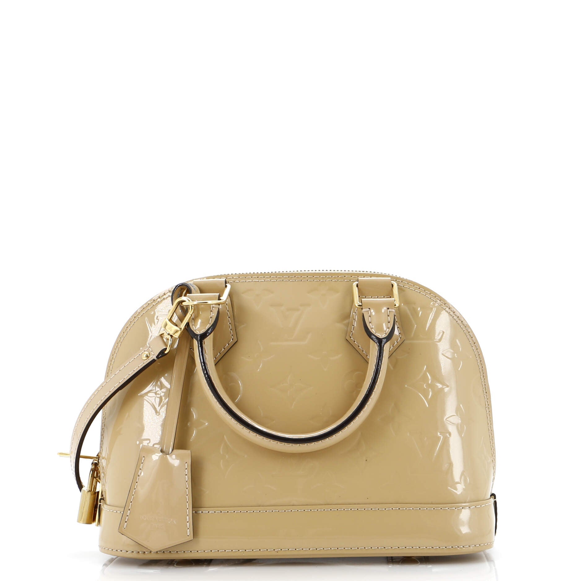 Louis Vuitton Alma Handbag Vernis Bb Monogram Shoulder Bag Vernis Bb3032401
