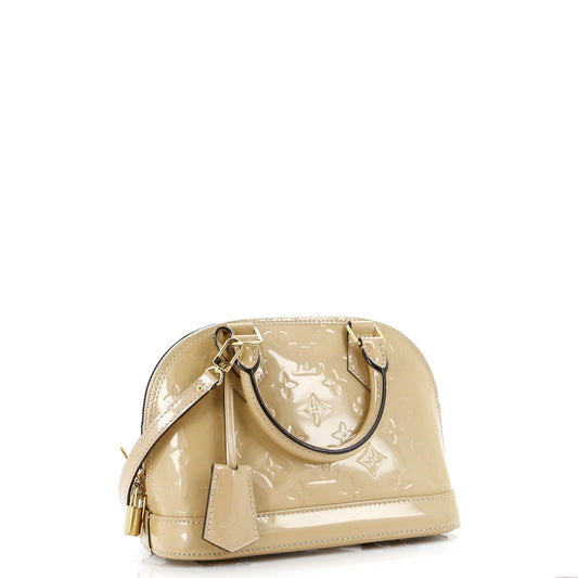 Louis Vuitton Alma Handbag Vernis Bb Monogram Shoulder Bag Vernis Bb3032401