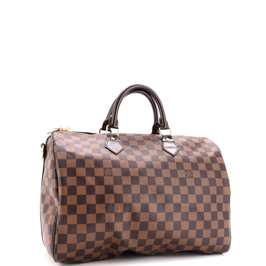 Louis Vuitton Speedy Bandouliere Bag Damier Travel Bag Damier 353033242