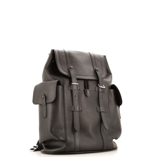 Louis Vuitton Christopher Backpack Epi Pm Leather
