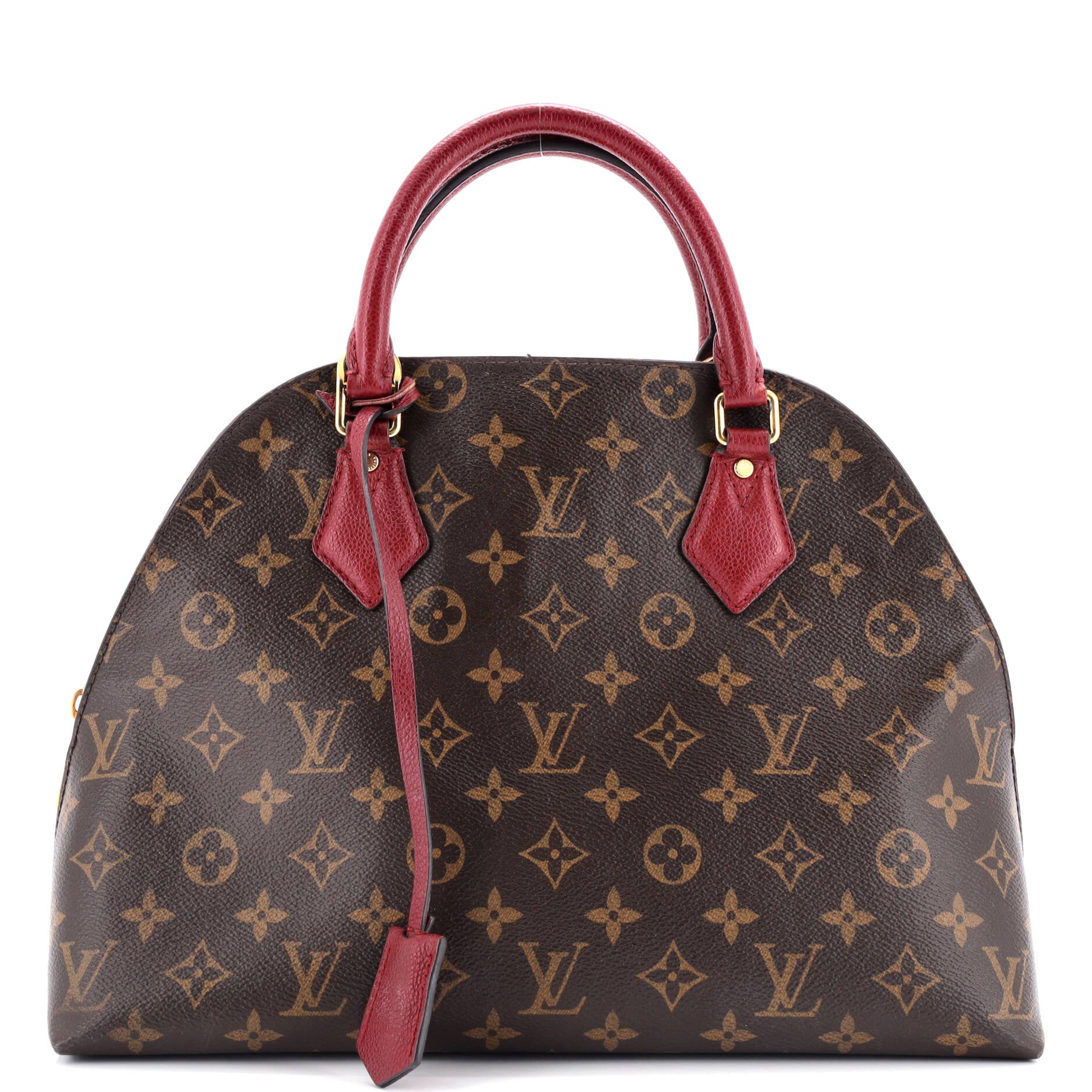 Louis Vuitton Alma Bnb Handbag Canvas Monogram Travel Bag Canvas 3033392