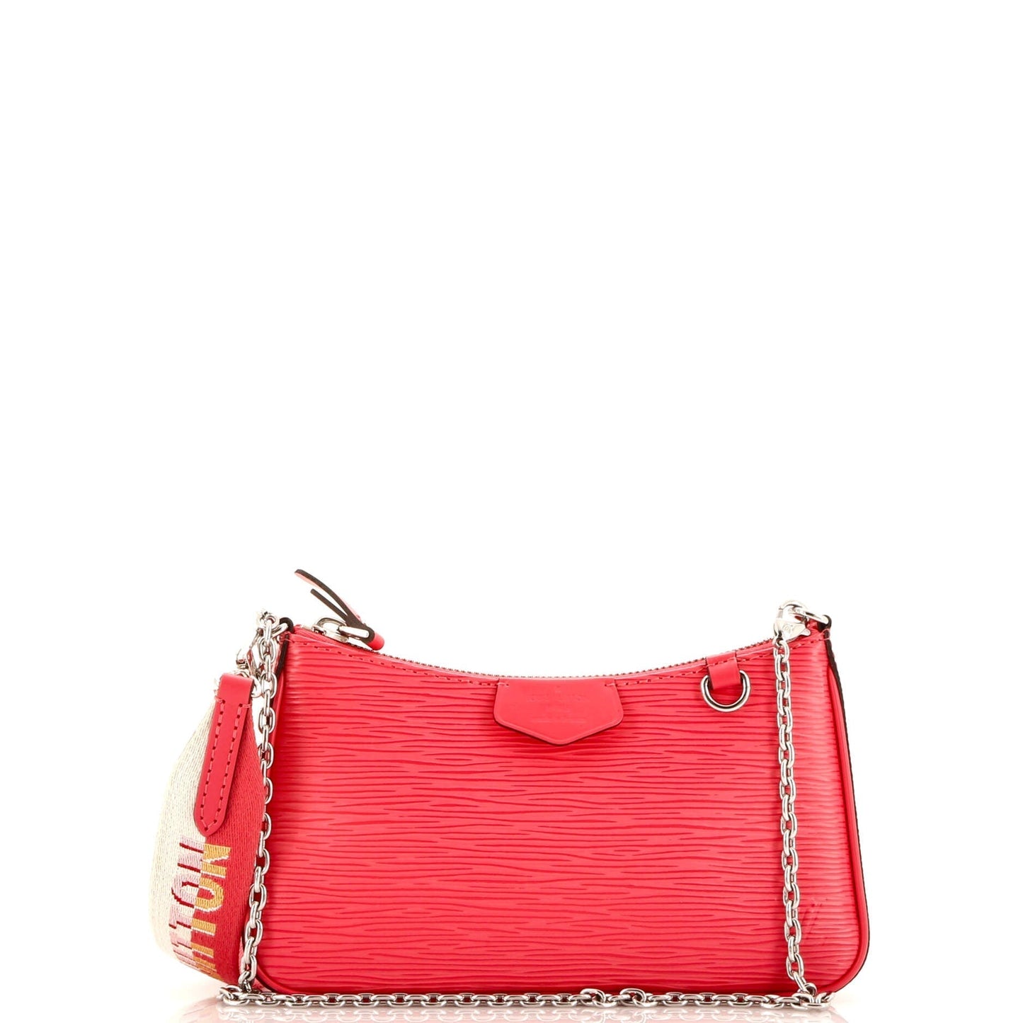 Louis Vuitton Easy Pouch On Strap Epi With Shoulder Leather Canvas Shoulder Bag Canvas 3034141