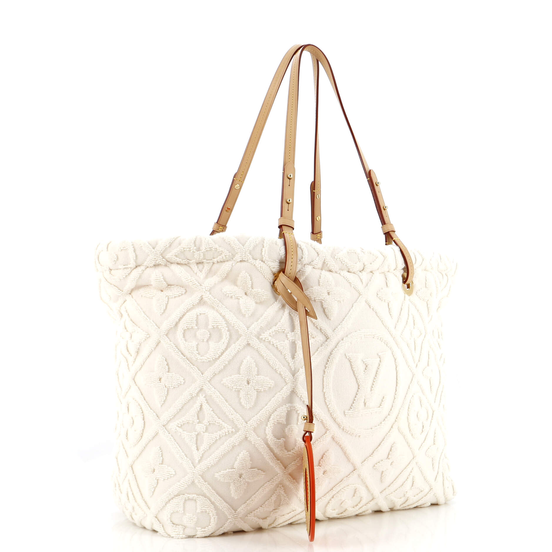 Louis Vuitton LV Lvacation Tote By The Pool Cotton Monogram Tote Bag