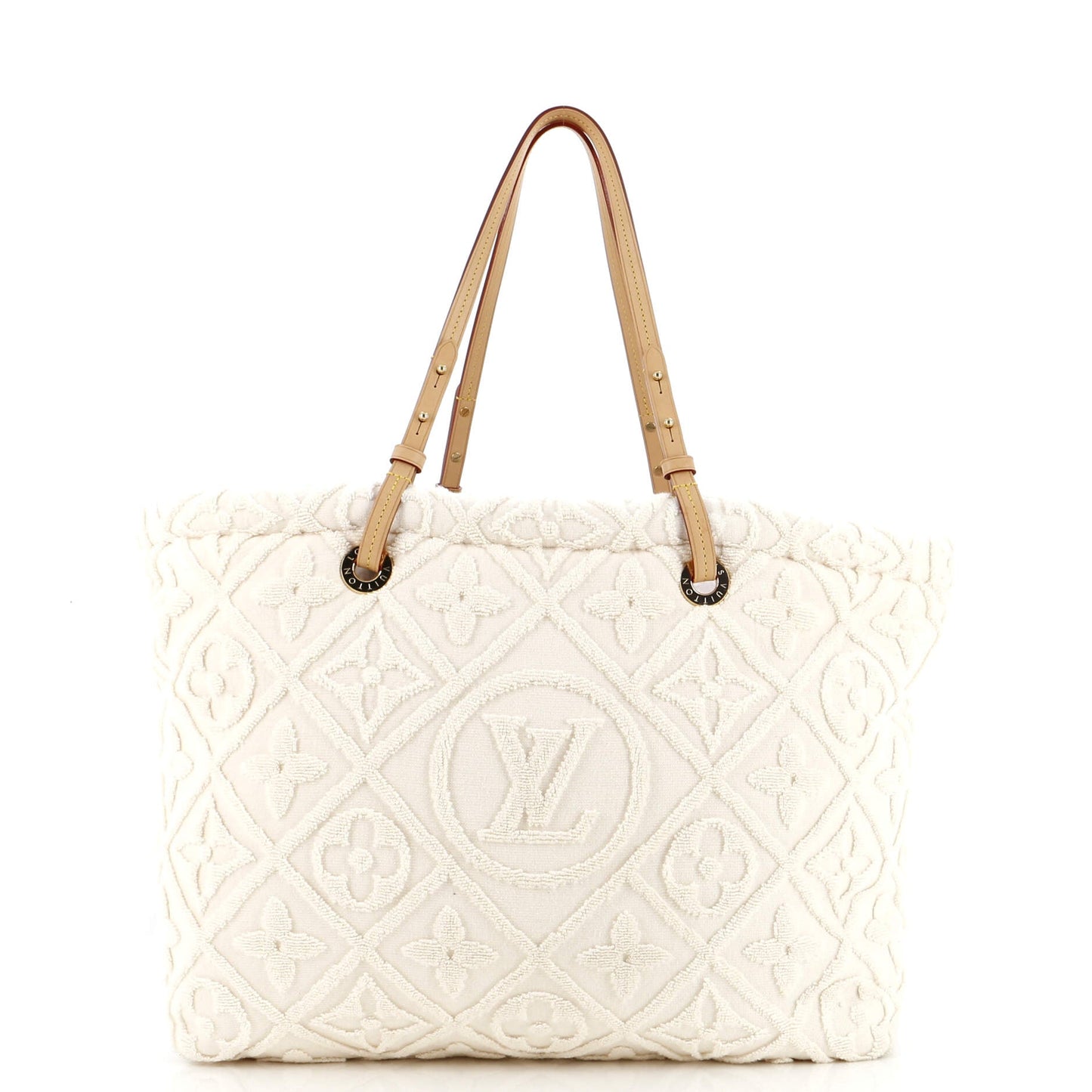 Louis Vuitton LV Lvacation Tote By The Pool Cotton Monogram Tote Bag
