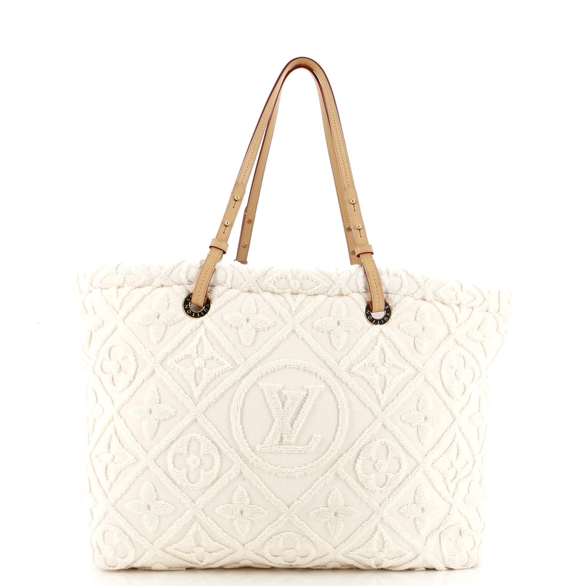 Louis Vuitton LV Lvacation Tote By The Pool Cotton Monogram Tote Bag