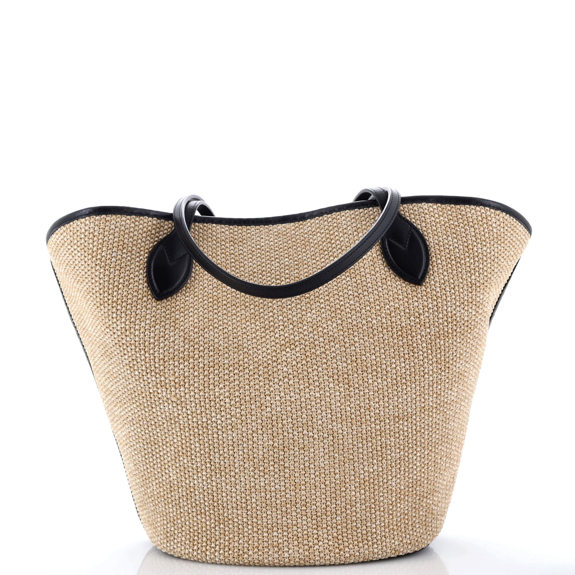 Louis Vuitton Saint Jacques Nm Handbag And Leather Raffia Shoulder Bag Leather 303415150