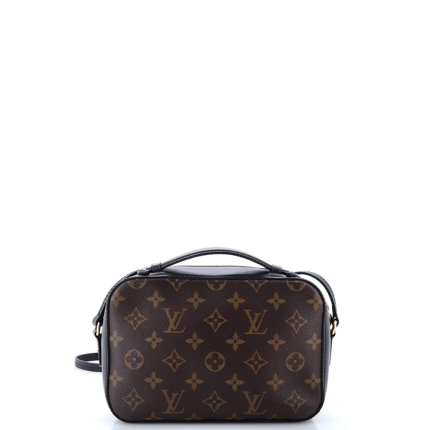 Louis Vuitton Saintonge Handbag With Leather Canvas Travel Bag Leather 30341515