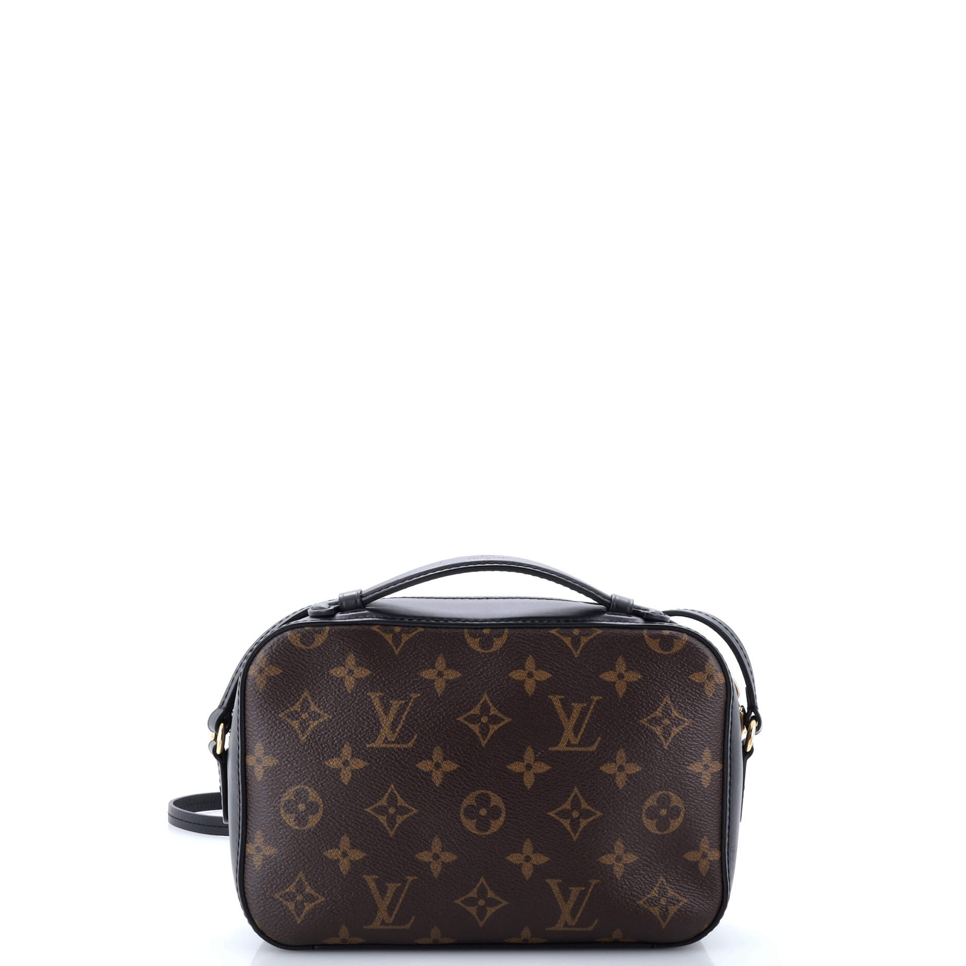 Louis Vuitton Saintonge Handbag With Leather Canvas Travel Bag Leather 30341515