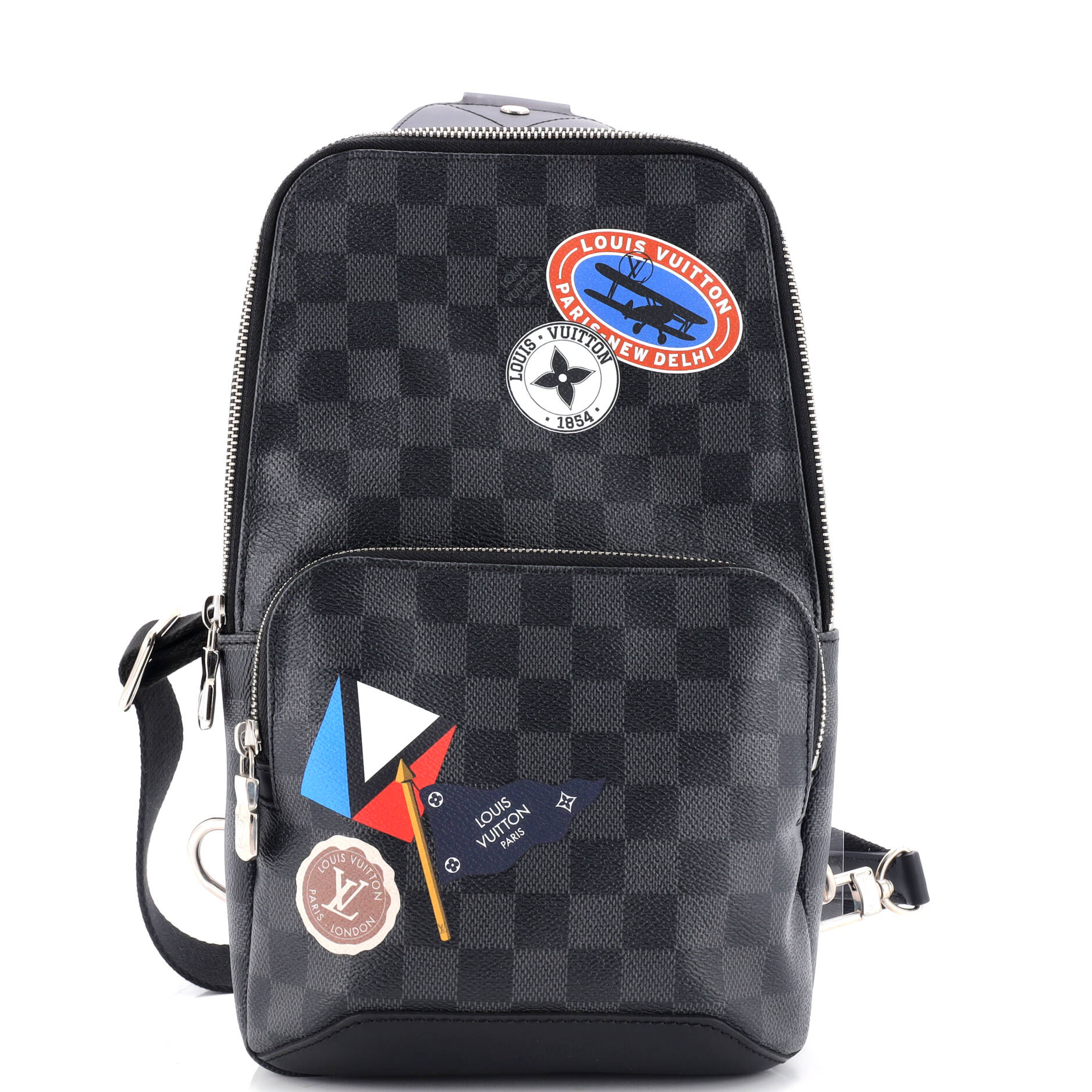 Louis Vuitton LV Avenue Sling Bag Limited Edition Damier Crossbody Bag